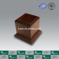 Urnas de madeira LUXES Poplar sólido madeira Urn UN50 Urn & caixão